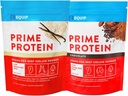 Equip Foods Chocolate Prime Protein Powder - Vanilla & Chocolate - Grass-Fed Isolat Beef Protein Powder - Paleo and Gluten Free Protein Powder - pomaga pri gradnji in popravilu tkiva, Gluten Free