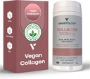 VEGETOLOGY Vollagen Plant Based Complex – Plant Based Protein Alternative to Collagen – Amazing Hair Skin Nails Supplement – Delivers a Complex of Amino Acids (1000 mg - 60 Tablets)