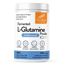 Sandhu's L-Glutamine Powder | 100 Servings, 500 Gram, 17.6 Oz., Large Size, 3 Months Supply| Made in USA | Non-GMO, Amino Acid Supplement for Muscle Support and Gut Health