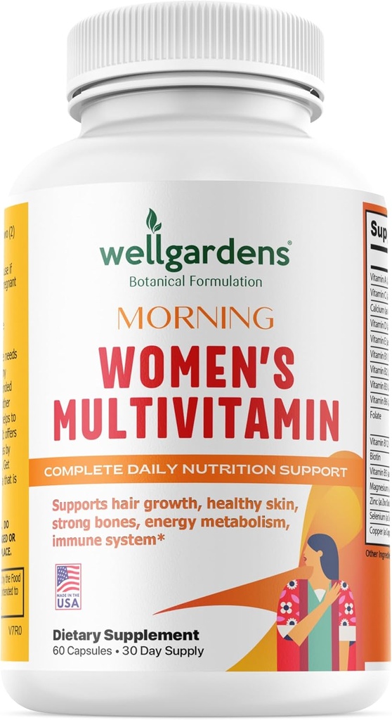100% Pure Womens Multivitamine voor haargroei + Complete Vitaminen voor vrouwen 