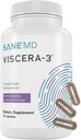 SANE MD - Viscera 3 Postbiootit Tributyrin - Natrium Butyrate Supplement for Gas and Bloating Relief - Gut Health - IBS & Leaky Gut Butyric Acid Supplement - NSF Certified - 30 kapselia