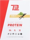 TB12 Vanilla Proteína en po, 1.12 OZ cada un, 12 Conde (Pack of 1)