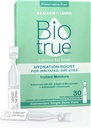 Biotrue Hydration Boost, Preservative- Free Eye Drops for Dry Eyes, Instant Moisturizes, Restions, Contact Lens Friendly, Frissítés & Relieve Eye Irritation, 30 Single Use Vials (1-es csomag)