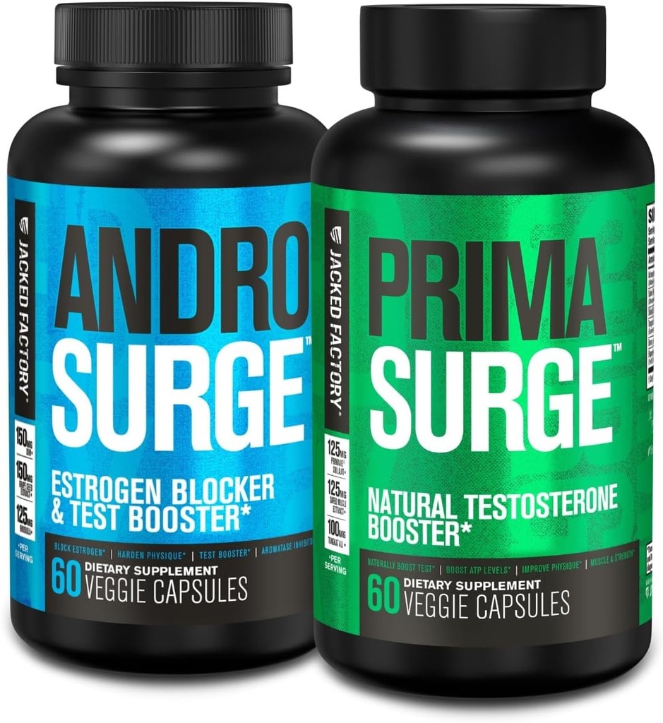 Booster de testostérone d'usine Jacked pour les hommes