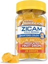 Zicam Fred Remedy Zincliard Farmis, Manuka Honey Flavor, Homeopath, medicina curta, durada Freda, 25 comte
