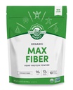 Манитоба Hemp Hemp Yeah Organic Max Fiber Protein прах, неподсладен, 32oz, с 13g фибри, 13g протеин и 2.5g Омегас 3&6 на Сервиране, Keto-Friendly, Консервативен свободен, Опаковка май Вари