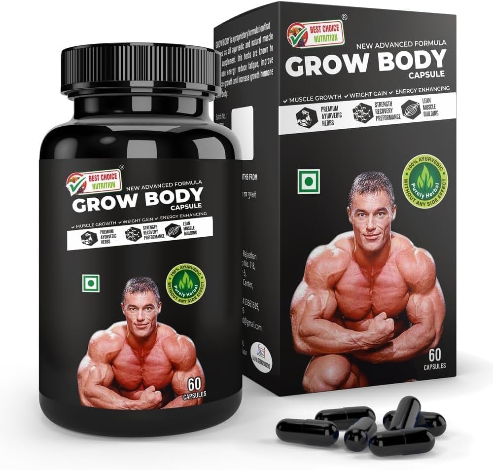 General Grow Body (60 капсули) New Advanced Formula & 100% билкови без странични ефекти - от аптека живот