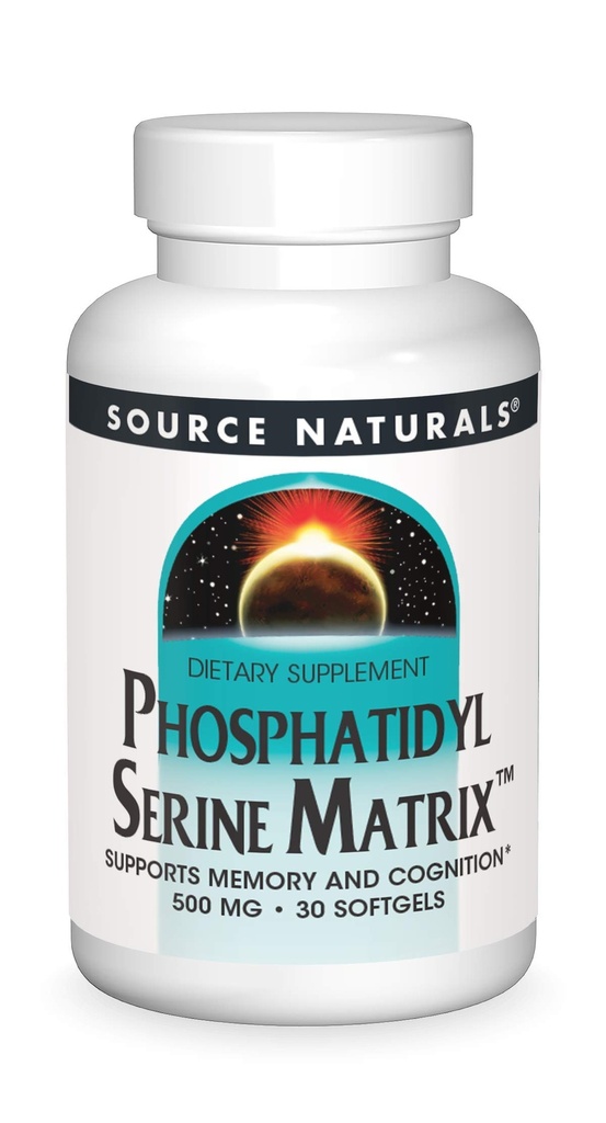 Source Naturals Phosphatidyl Serine Matrix 500 mg - 30 Softgels