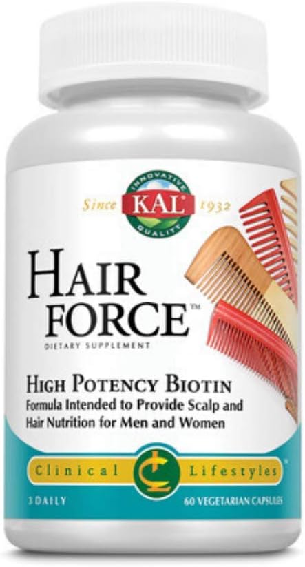 KAL Hair Force, Veg Cap (Btl- Plastic)