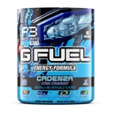 GGFuel Cadenza Energy Chowder, Pra Workout Caffein Mix untuk Gaming, Sugar Free Focus Amino, Vitamin + Antioksidants, 9.9oz (Citrus Strawberry, 40 Servings)