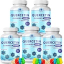 Quercetin Gummies - Quercetin med Bromelain Vitamin C + Zink Vitamin D3 - Chewable Quercetin 900mg Supplements - Quercetin för barn och vuxna (5)