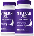 (2 Pack) Nite Hysh Pro kapselit - Avaa täyden potentiaalin NiteHush Pro Formula - Premium tuki Focus, Keskittyminen ja tasapainotettu terveys, virallinen NiteHushPro pillereitä Review (120 kapselia)