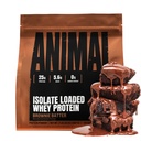 Animal Whey Isolate Protein Powder - Loaded for Pre & Post Workout Muscle Builder and Recovery with Digestive Enzymes for Men & Women - 25g Protein, Great Taste, Low Sugar - Brownie Batter 2 lbs