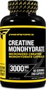 Primaforce Creatina Monoidrato capsule - 240 capsule, 3.000mg per porzione, senza glutine e non OGM