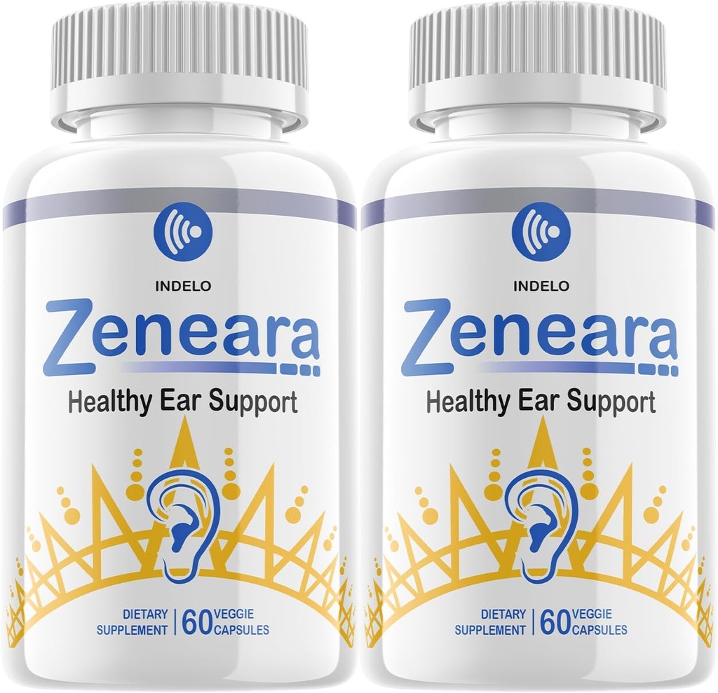 Zeneara Sağlam əlavə, Zeneara Ear Ringing Yardımı, Zeneara Tinnitus Müalicəsi, İştirak üçün maksimum Strength Zeneara Capsules, Zeneara