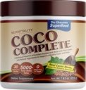 Coco Complete by New Vitality — Immune System and Boosting Superfood Powder supplement, Energy Support, Sugar Free, Real Cocoa Powder &quot; Green Tea Extract, Chocolate Flavor, 30 Servings