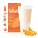 Dr. Kellyann Orange Cream Keto Shake Packets (7 Servings) – 15g Protein, Grass-Fed Collagen, Keto & Paleo-Friendly, 1 Pack