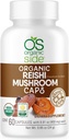 ň Reishi Mshushules konversation 60 Vegan Adaptogen Capules per a Imne Implementació de l'ajuda de l'Imne i Stressaslaw for the USDA Certified, No-GMO, Natural Wourment suplementari