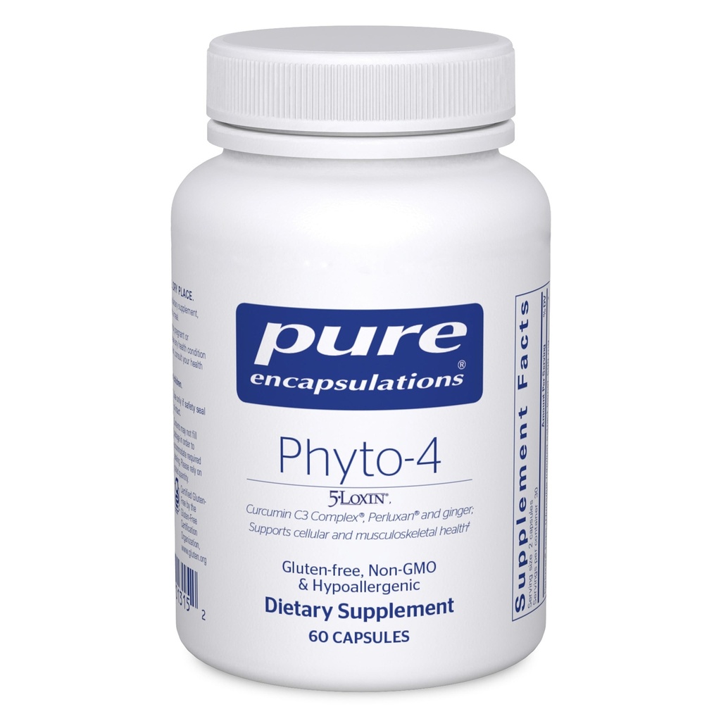 Pure Encapsulations Phyto-4 | Hypoallergenic Supplement Supports Immune, Cellular and Tissue Health | 60 Capsules