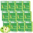 Paket Powder SOS GUNER dengan Dextrose Natural, Fast- Absorpsi That Instantly Dissolve in Your Mouth with No Water Needed, Green Apple 72 Servings