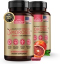 Morosil clinicamente testato C3G Supplemento - Metabolismo, Antiossidante, Assistenza Benessere per gli uomini e le donne - 400mg Moro Red Orange Extract - 60 capsule vegetali - Non-GMO, senza glutine, Vegan-Friendly