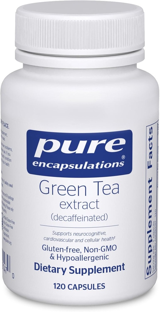 Pure Encapsulations Green Tea Extract (ontleed)