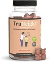 TruHeight Growth Gummies (Watermelon) Natural Growth & Development Supplement for Kids & Teens - Vitamin D, K, Calcium & Ashwagandha - BoneStrength Vitamins D3 K2 - Picky Eater Vitamin - Ages 5+