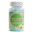 Anti-Aging Gummies, Skin Care & Antioxidants, 60 Ct | Vegan, Anti-Wrinkle and Skin Firmness Support, Promotes New Skin Cells Production Rejuvenation