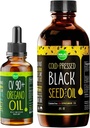 Maju Superfoods Oregano und Black Seed Oil Bundle