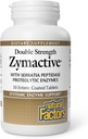 Fattori naturali - Zymactive Proteolytic Enzyme Double Strength, Supporta una risposta gonfiabile sana per aiutare il muscolo e la funzione congiunta, senza glutine, non OGM, 30 compresse rivestite enteriche