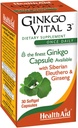 Salute Ginkgo Vital 3 Manveen Una vegada-Daily Softgel amb Ginkgo Biloba, Sibèria