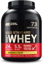 Optimum Nutrition Gold Standard 100% Whey Protein Powder, banaani kerma, 5 punta (Packaging May Vary)