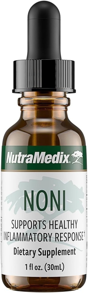 NutraMedix Noni Drops - Noni Frukt Ekstrakt for immunstøtte og fremme sunn antioksidant aktivitet og total velvære (1oz)