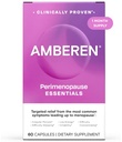 Amberen Perimenopause Supplement, 60 Capsules, Clinically Proven, Helps Support Hormone Balance, Helps Relieve Peri-Menopause Symptoms: Difficulty Sleeping, Irritability, Low Energy and More