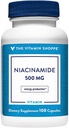 Vitamin Shoppe Niacinamide 500MG, stöder kolesterolnivåer redan inom den normala gränsen, en gång dagligen (100 kapslar)