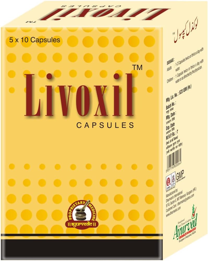Livoxil Ficat Cleanse Detoxifiere & Reparare Grăsană de ficat Formula - Natural Ficat de sprijin de asistență pentru sănătate - 200 Capsule
