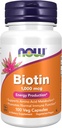 JETZT Nahrungsergänzungsmittel, Biotin 1.000 mcg, Aminosäure Metabolismus*, Energieproduktion*, 100 Kapseln