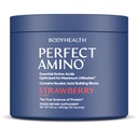 BodyHealth PerfectAmino Powder - BCAA and EAA Powder for Pre and Post Workout - Amino Acid Energy Drink for Men and Women to Support Lean Muscle and Recovery - Strawberry - 30 Servings