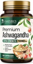 Ashwagandha Supplements - Premium Ashwagandha Capsule for Women & Men, Natural Antioxidant Support Ashwa Root Extract, Extra Strength Calm Support with Black Pepper, Vegan - USA Bottled - 180 Capsules