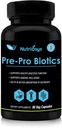Kişilər üçün Pre və Probiotiklər / Dəstək Sağlamlıq, Gut Balance & Immune funksiyası / Qadınlar üçün prebiotik və probiotiklər - 90 Veggie Capsules
