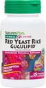 NaturesPlus Red Yeast Rice Gugulipid Complex - 450 mg, 60 Vegan Capsule - Prescrizione di qualità Integratore di erbe, Supporto al colesterolo - Vegetariano, Senza glutine - 60 Serve