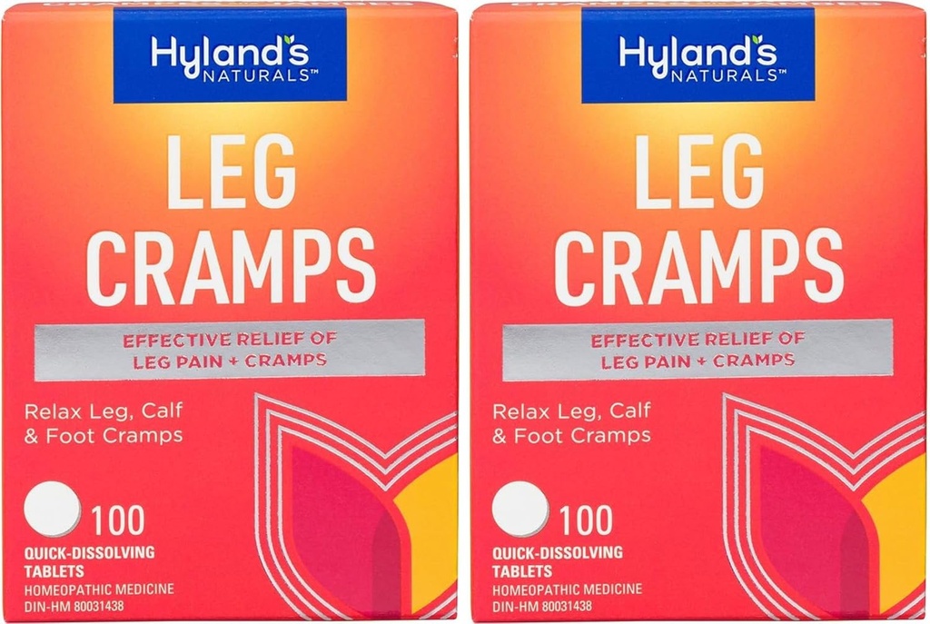 Hylands, Leg Cramps, 100 tabletter (2 Pack)