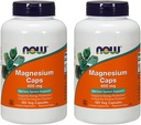 NOW Magnesium 400мг, 180 капсули (Pack of 2)