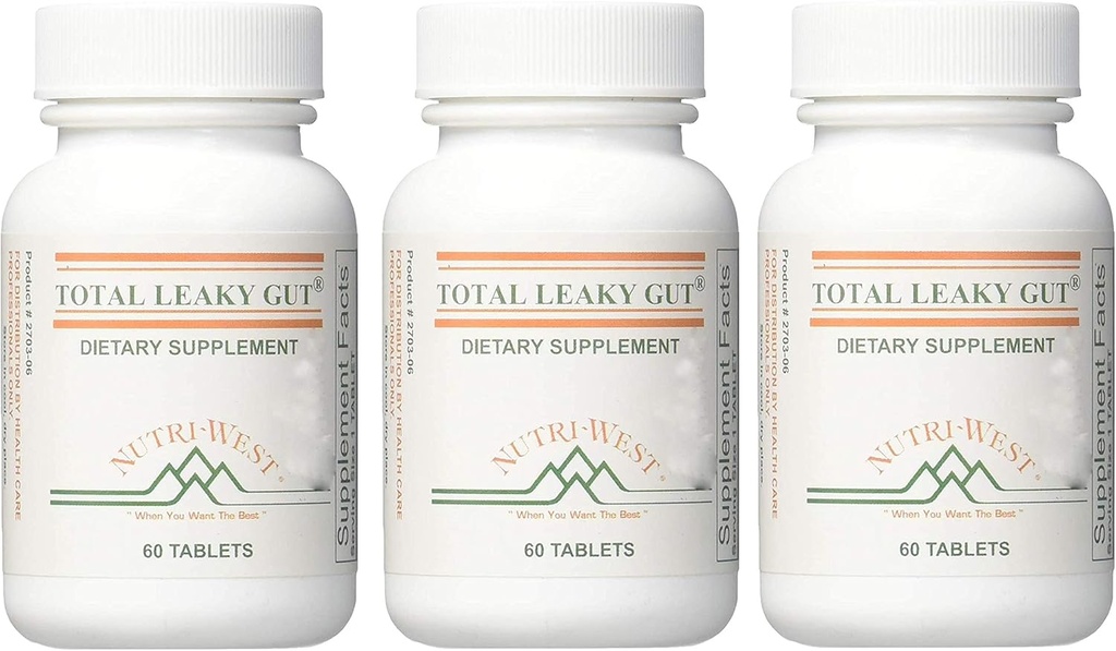 Nutri-West - Total Leaky Gut 60 (3 Paket)