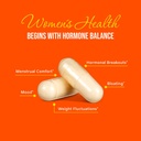 DIM- ösztrogén kiegészítés nőknek - Hormonegyensúly & Harmony támogatás menopauza, PCOS & Hormonal Acne antioxidáns tulajdonságokkal - 300 Mg, 60 Count (1-es csomag)