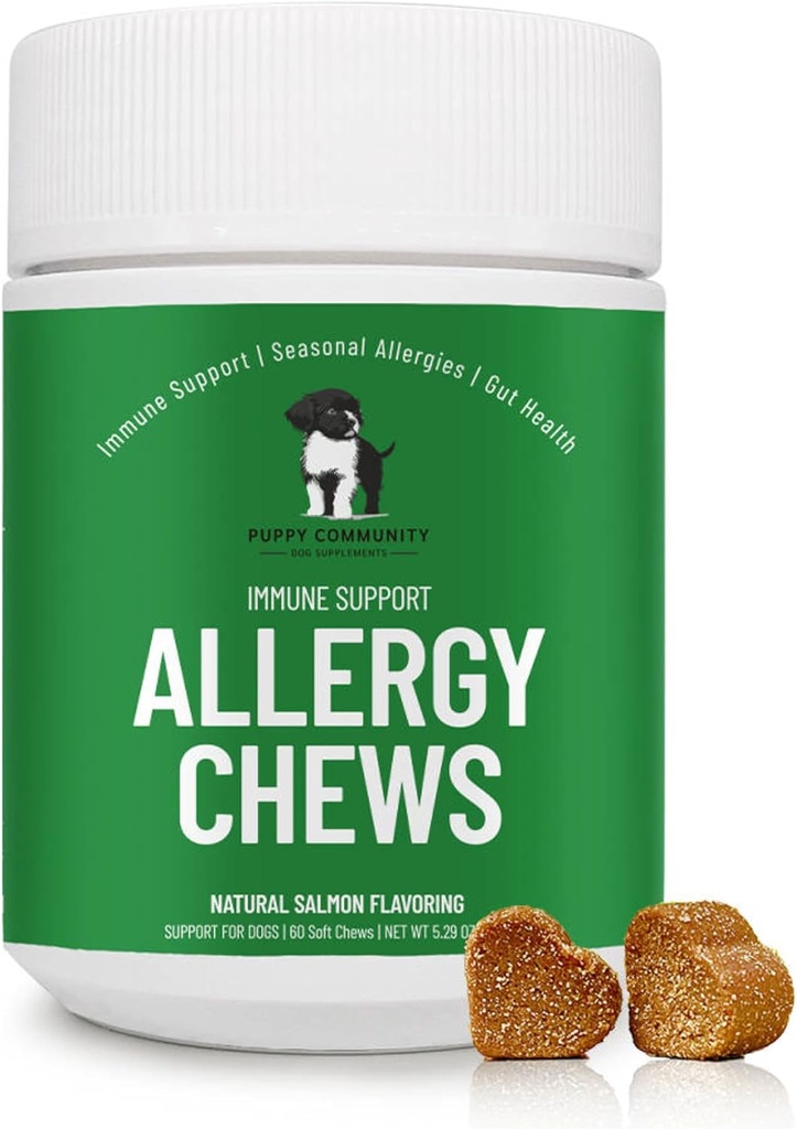 Allergy Relief Chews: Soothe Itchy Dogs with Immuniteetti Tuki 