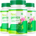 (3 ambalaj) Flexigenics Supliment capsule, Flexigenics Capsule, Flexigenics, Flexigenics Supliment, Flexigenics Advanced Formula Pills, Flexi Genics Support Supplement Formula, 3 luni