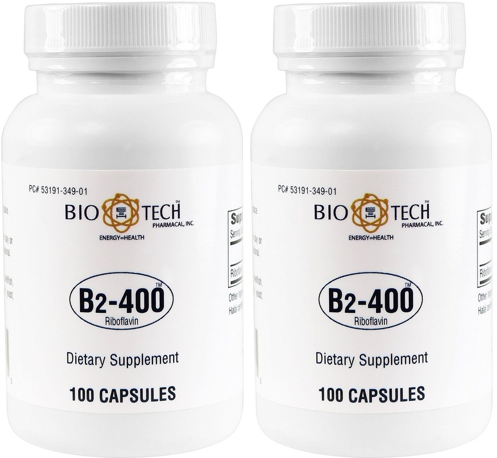 Biotech Farmaco B2-400 Riboflavin 100 x 2