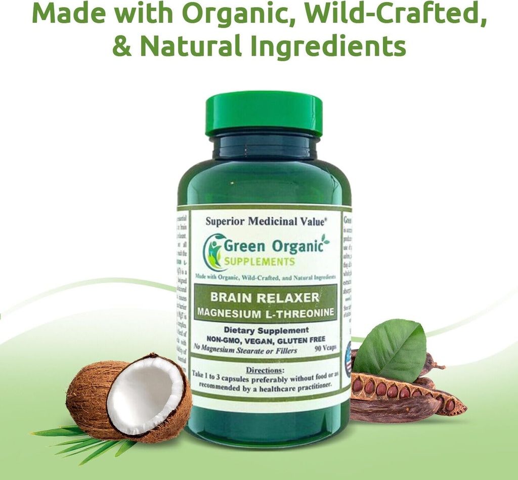 Green Organic Ekstrium L-Threonine 90 VCaps