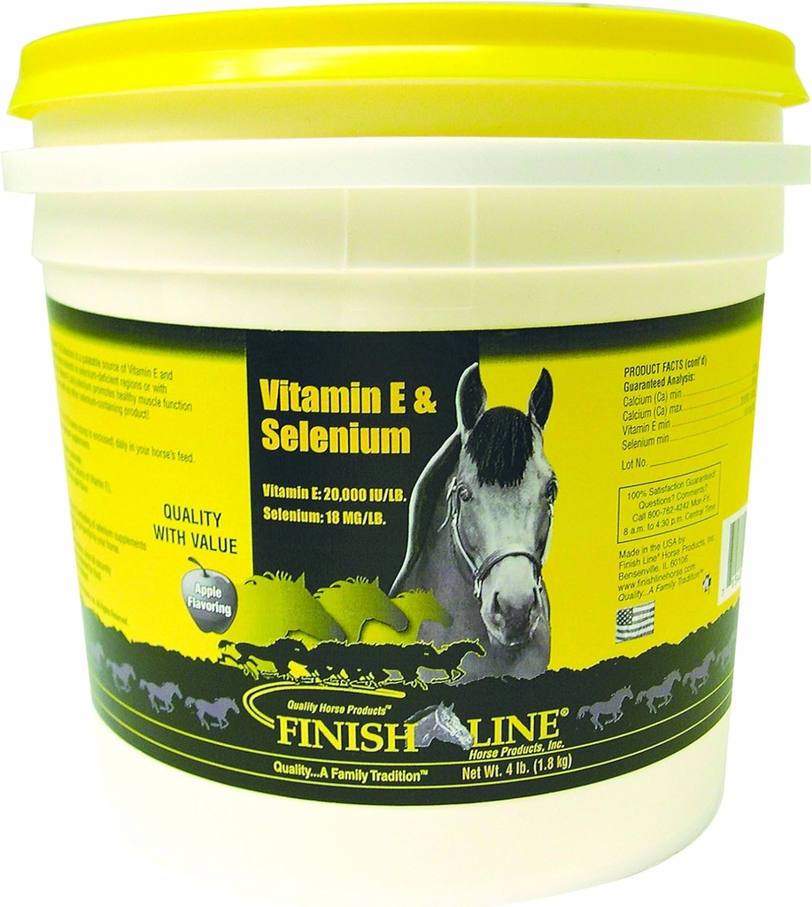 Finish Line Horse Product Vitamin E- Selenium